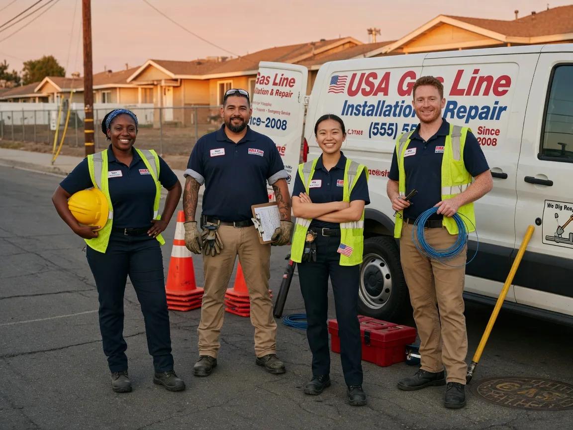 Gas Line Installation company in Helenwood, TN